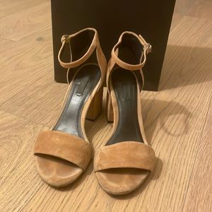 Alexander Wang Abby Heels in Clay / Size 38.5